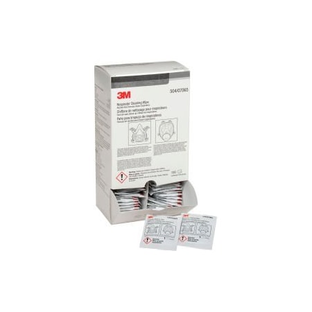 3M„¢ Respirator Cleaning Wipes, 504, Box Of 100